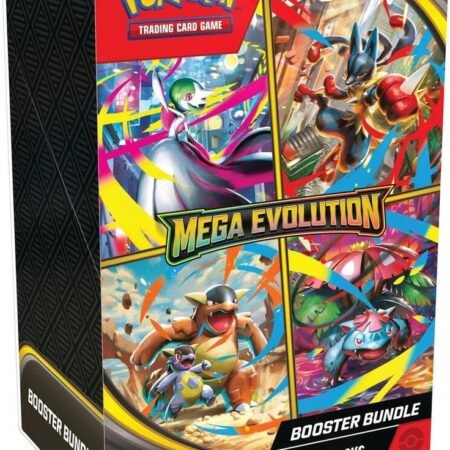 Pokémon TCG: Mega Evolution Booster Bundle (6 Packs)