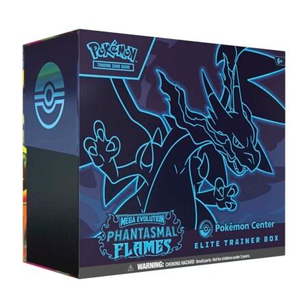 Pokémon TCG: Mega Evolution-Phantasmal Flames Pokémon Center Elite Trainer Box