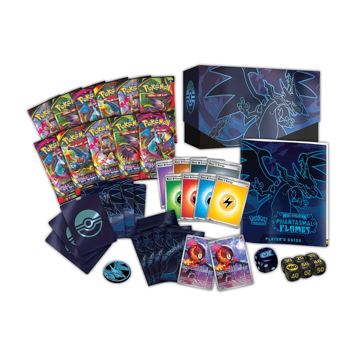 Pokémon TCG: Mega Evolution-Phantasmal Flames Pokémon Center Elite Trainer Box - Image 2