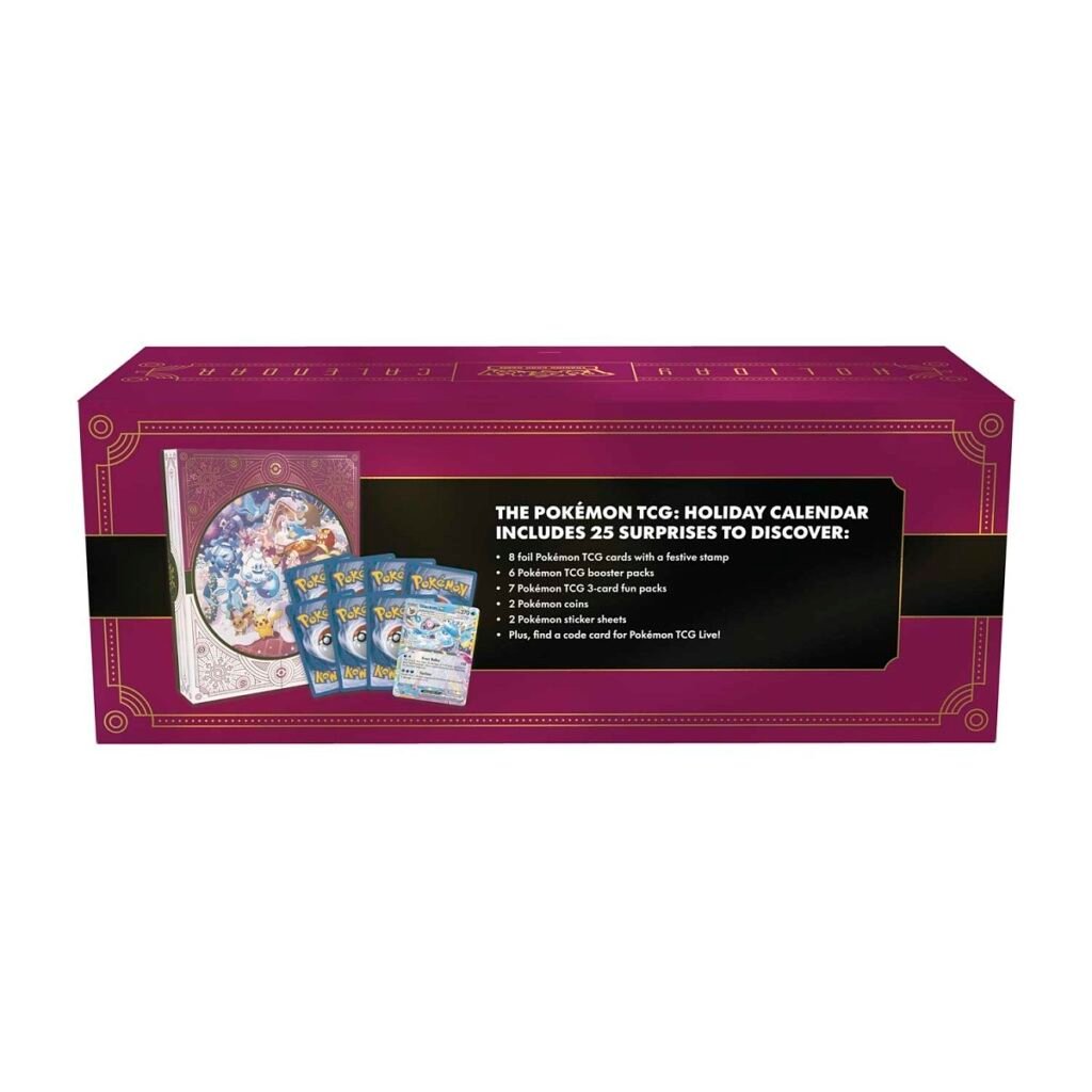 Pokémon TCG: Holiday Calendar (Glaceon, Crabominable, Articuno) - Image 7