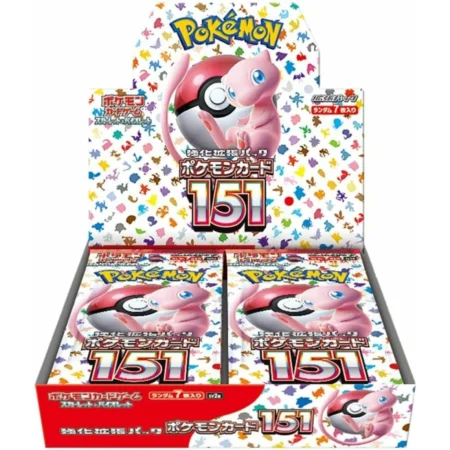 SV2A Pokémon Card 151 booster box Japanese Pokemon Card