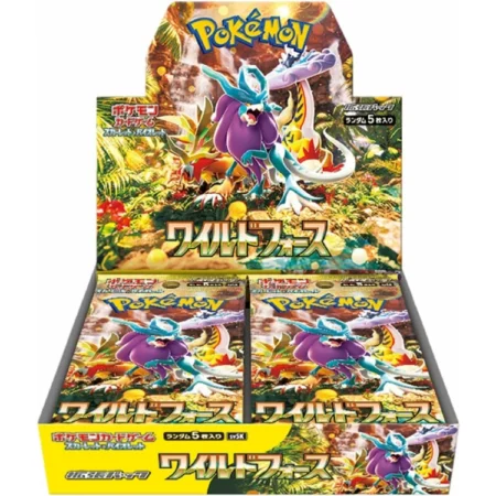 SV5K Wild Force booster box Japanese Pokemon Card